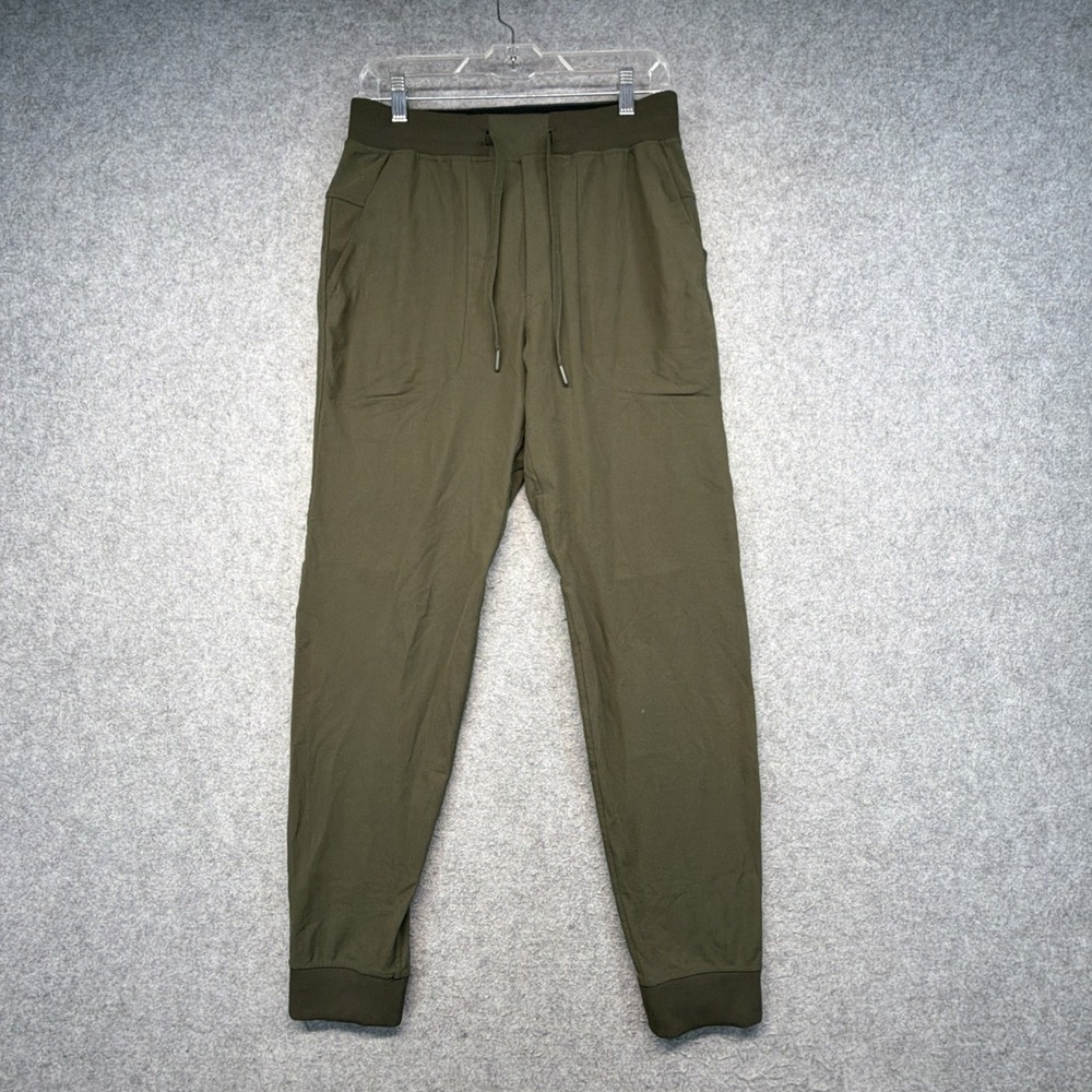 Lululemon Pants Mens Medium Green Surge Jogger Athletic Performance Pockets